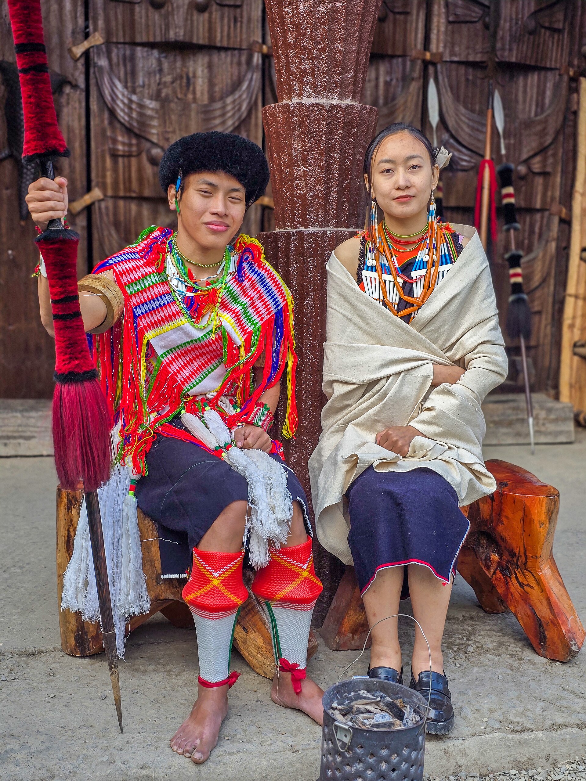 Chakhesang tribe portrait
